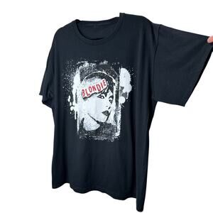 Blondie Black Short Sleeve White & Red Blondie Graphic Tee Shirt XL
